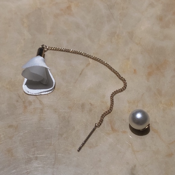 Flower Drop Long Chain Dangle Earrings (as… - Picture 14 of 16